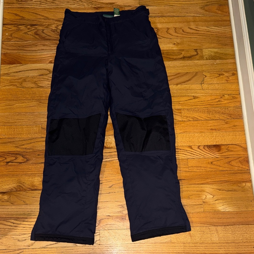 L.L. Bean Navy/Black womens‎ ski Pants size 16 (fit like an 8). See measurements